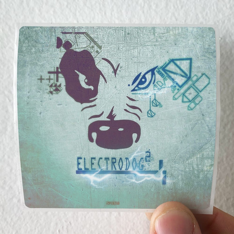 Loc-Dog Electrodog 2 Album Cover Sticker Loc-Dog Electrodog 2 Album Cover Sticker
