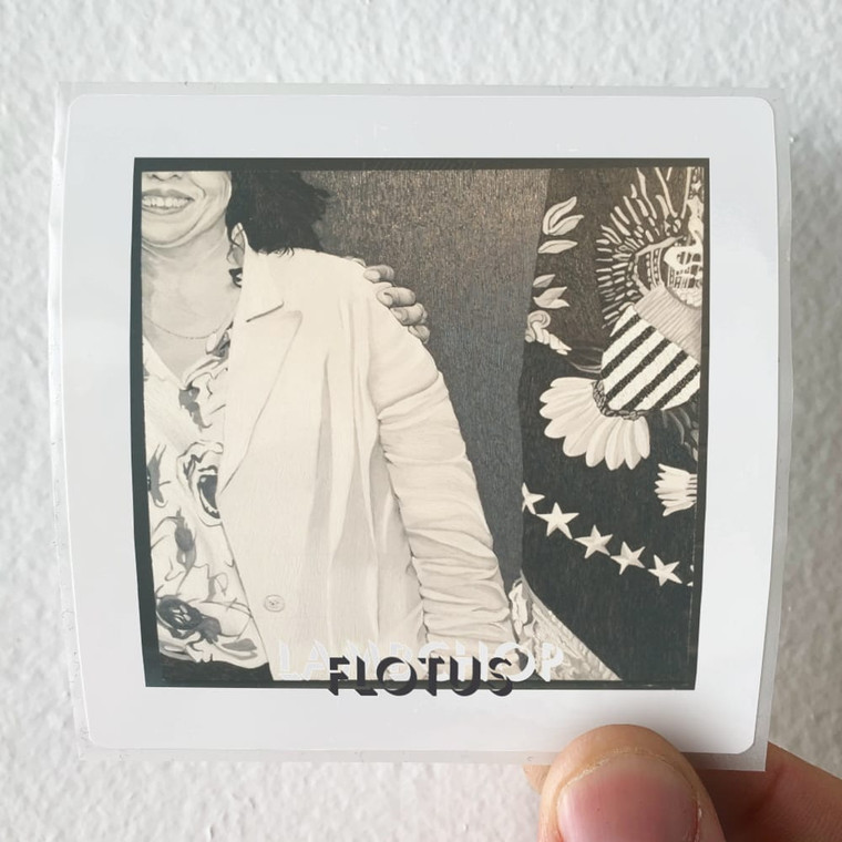 Lambchop Flotus Album Cover Sticker