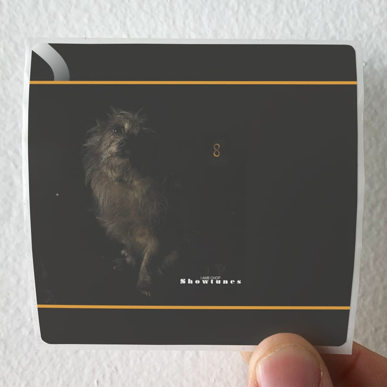 Lambchop Showtunes Album Cover Sticker