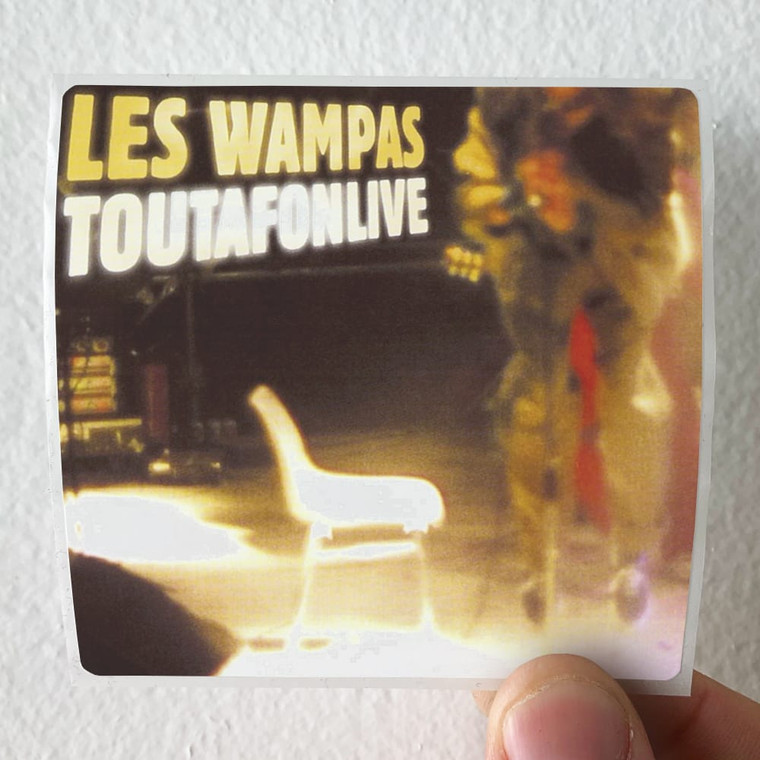 Les Wampas Toutafonlive Album Cover Sticker