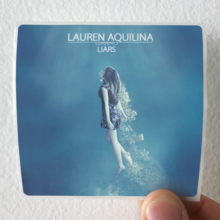 Lauren Aquilina Liars Album Cover Sticker