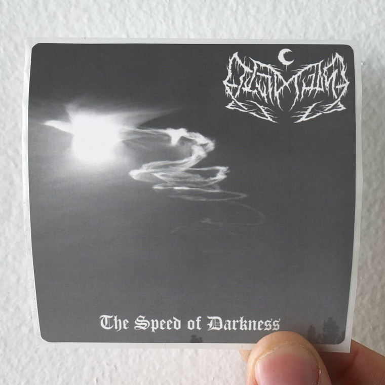 Leviathan The Speed Of Darkness Album Cover Sticker