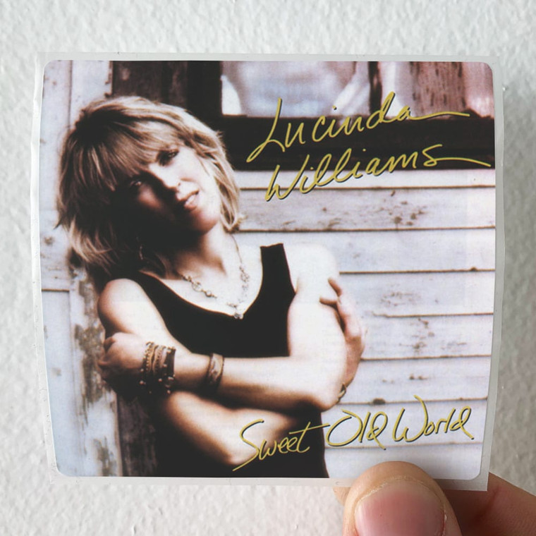 Lucinda Williams Sweet Old World Album Cover Sticker