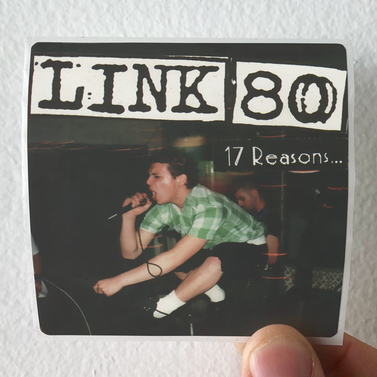 Link 80 17 Reasons Album Cover Sticker