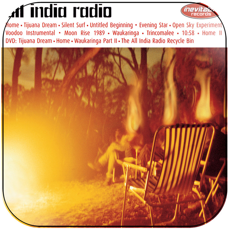 All India Radio All India Radio Album Cover Sticker Album Cover Sticker