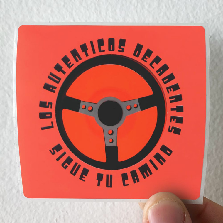 Los Autenticos Decadentes Sigue Tu Camino Album Cover Sticker