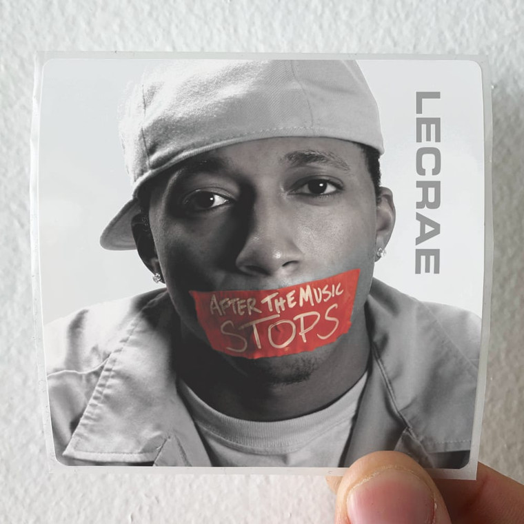 Lecrae After The Music Stops Album Cover Sticker