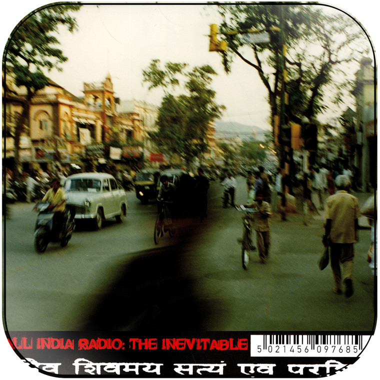 All India Radio The Inevitable Album Cover Sticker Album Cover Sticker