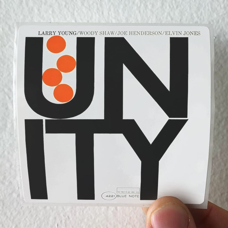 Larry Young Unity Album Cover Sticker