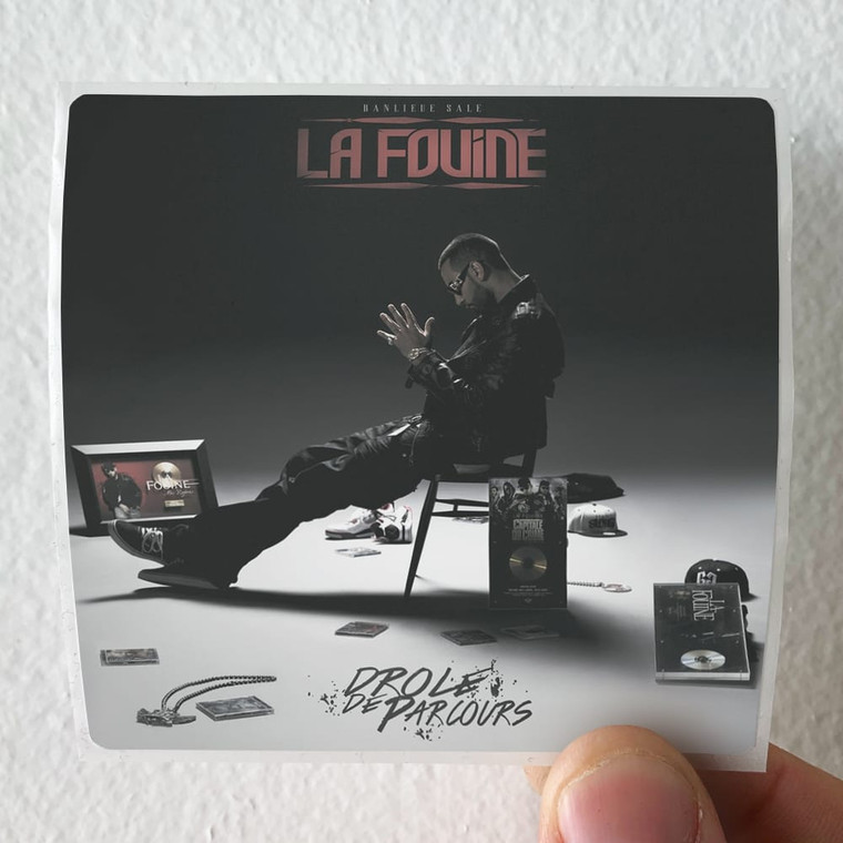 La Fouine Drle De Parcours 1 Album Cover Sticker