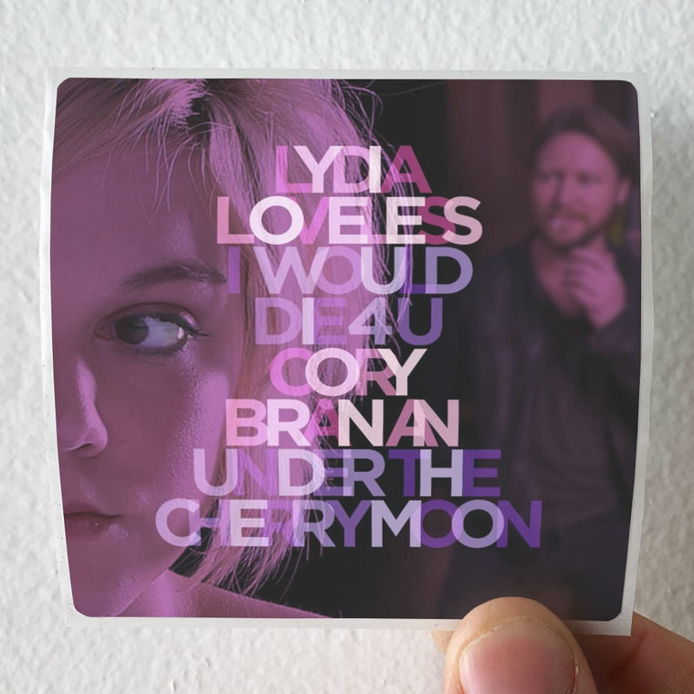 Lydia Loveless I Would Die 4 U Under The Cherry Moon Album Cover Sticker