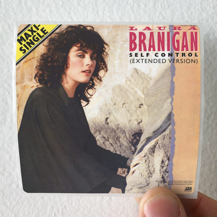 Laura Branigan Self Control 1 Album Cover Sticker