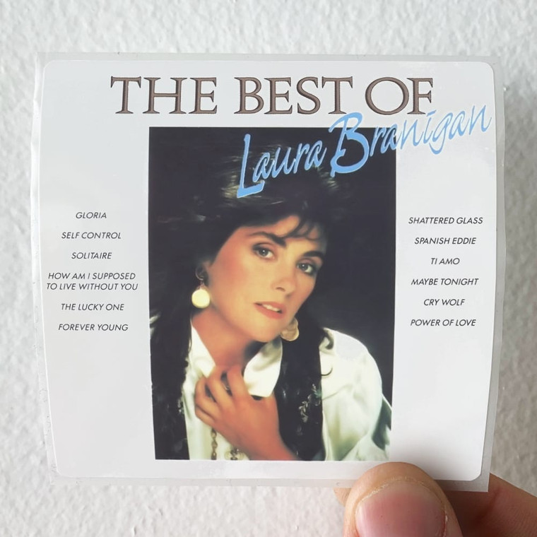 Laura Branigan The Best Of Laura Branigan 2 Album Cover Sticker