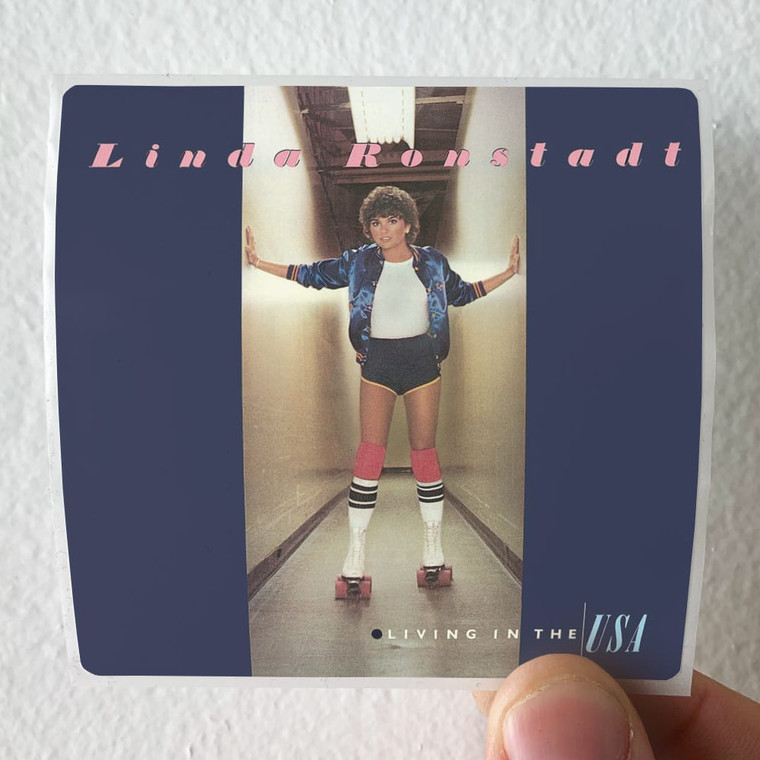 Linda Ronstadt Living In The Usa Album Cover Sticker