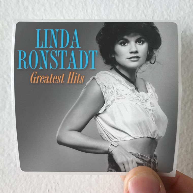 Linda Ronstadt Greatest Hits Album Cover Sticker