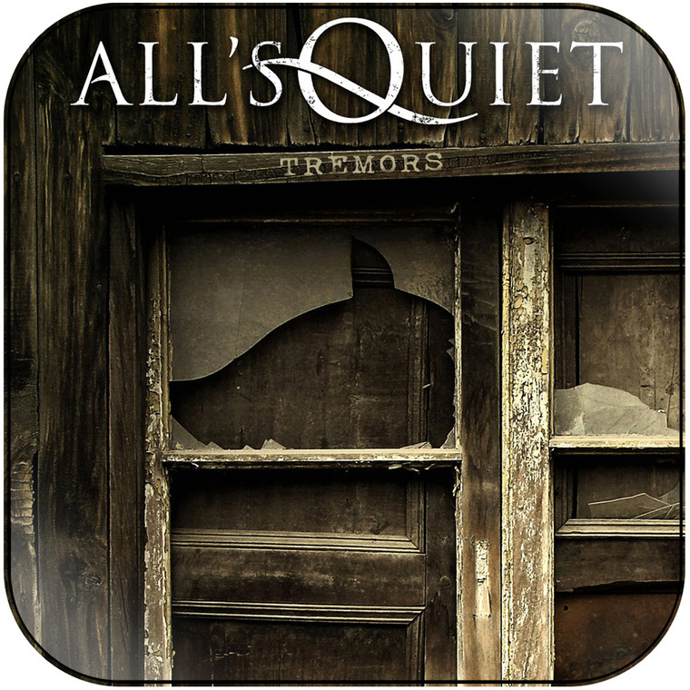 Alls Quiet Tremors Album Cover Sticker Album Cover Sticker