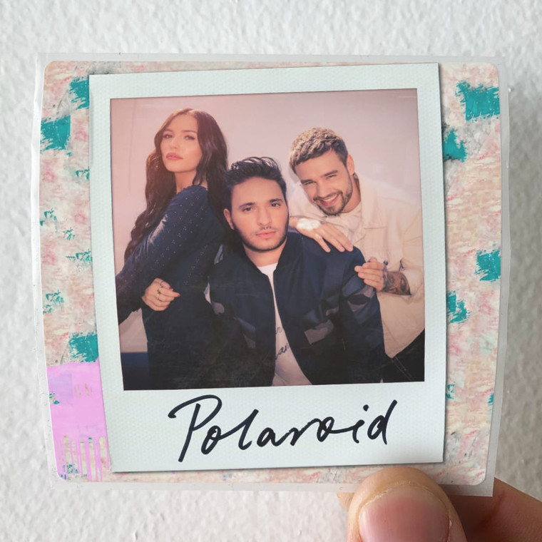 Liam Payne Polaroid Album Cover Sticker