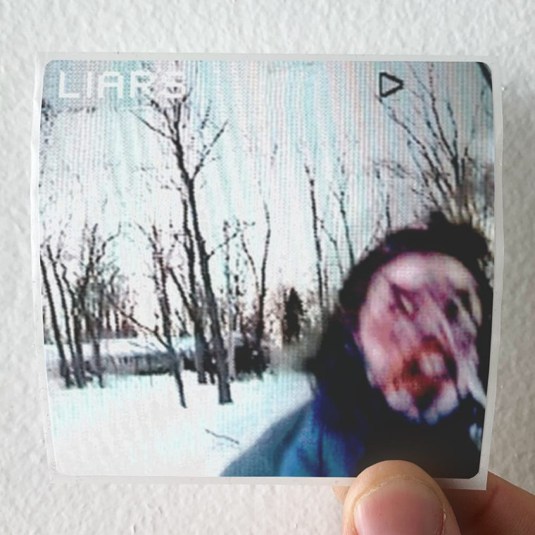 Liars We Fenced Other Gardens With The Bones Of Our Own Album Cover Sticker