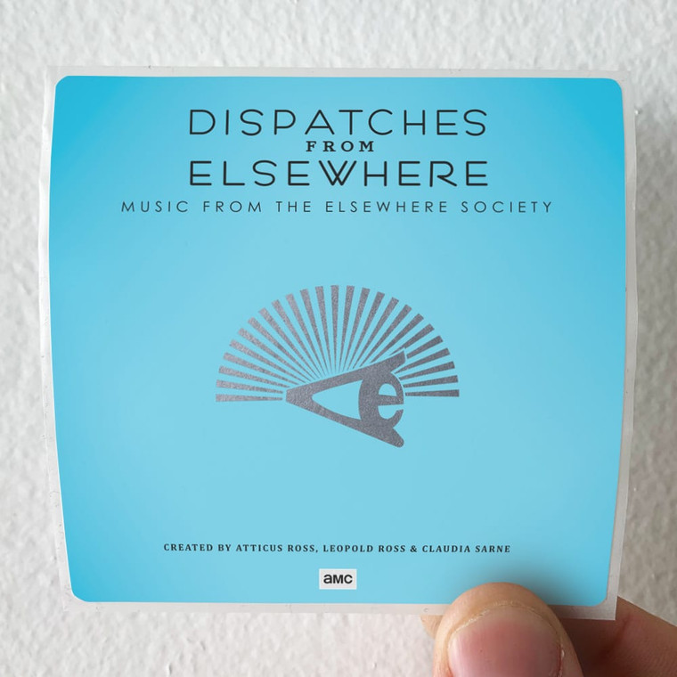 Leopold Ross Dispatches From Elsewhere Music From The Elsewhere Society Album Cover Sticker