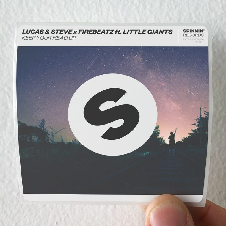 Lucas and Steve Keep Your Head Up Album Cover Sticker