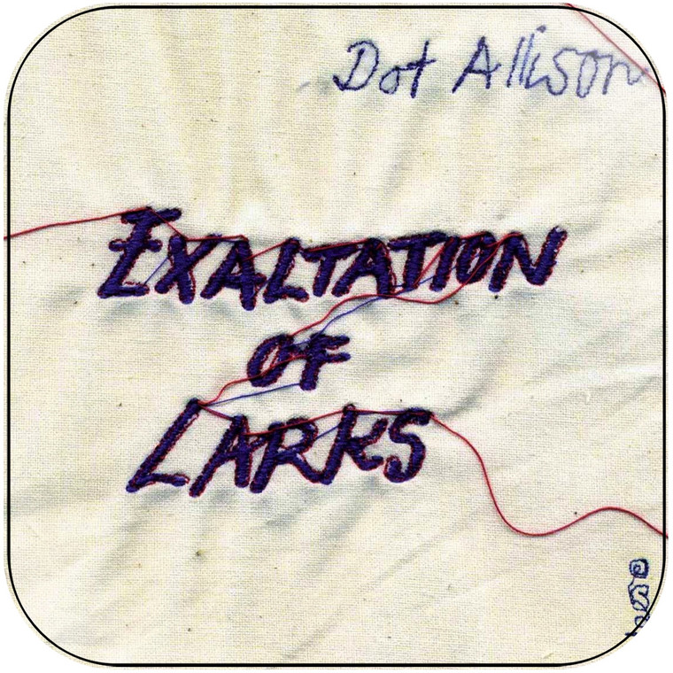 Dot Allison Exaltation Of Larks Album Cover Sticker Album Cover Sticker