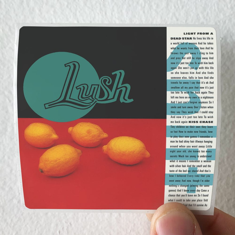 Lush Split 1 Album Cover Sticker