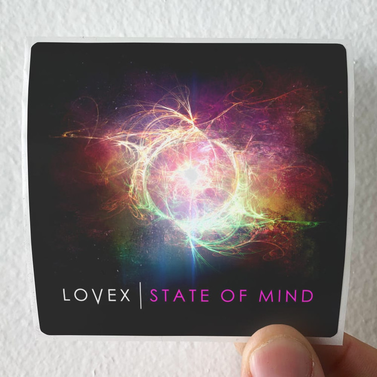 Lovex State Of Mind Album Cover Sticker
