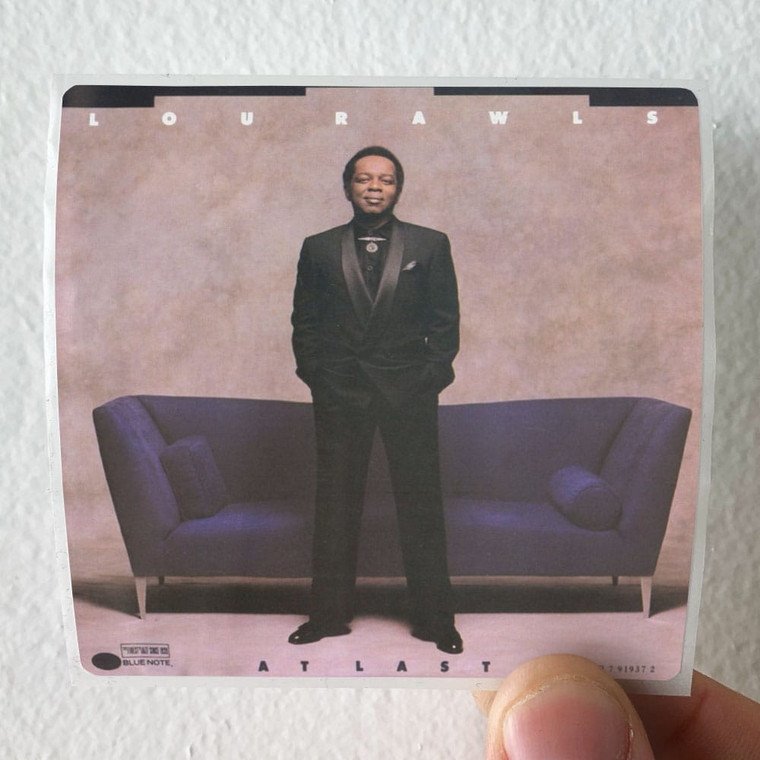 Lou Rawls At Last Album Cover Sticker