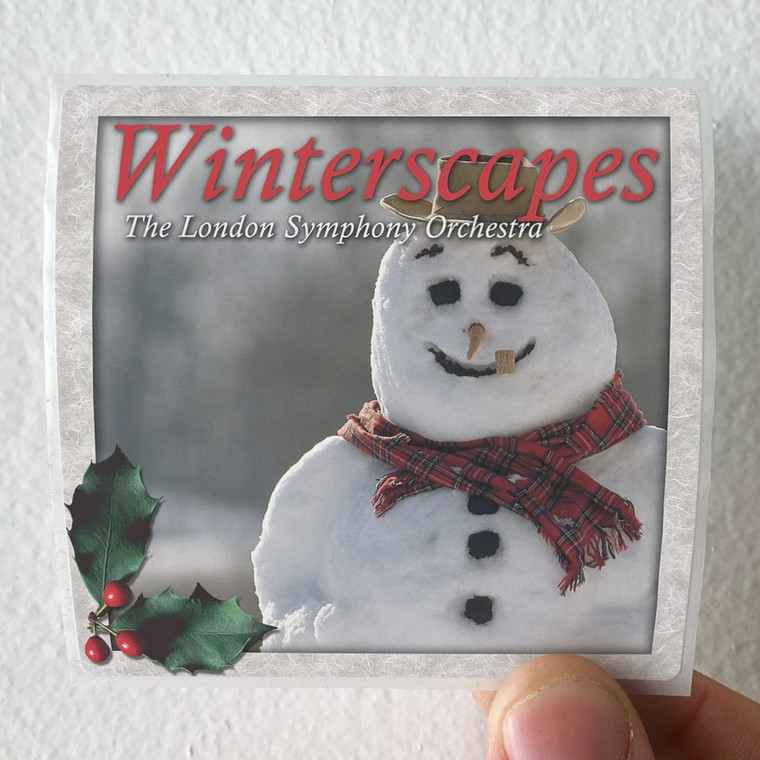 London Symphony Orchestra Winterscapes Album Cover Sticker