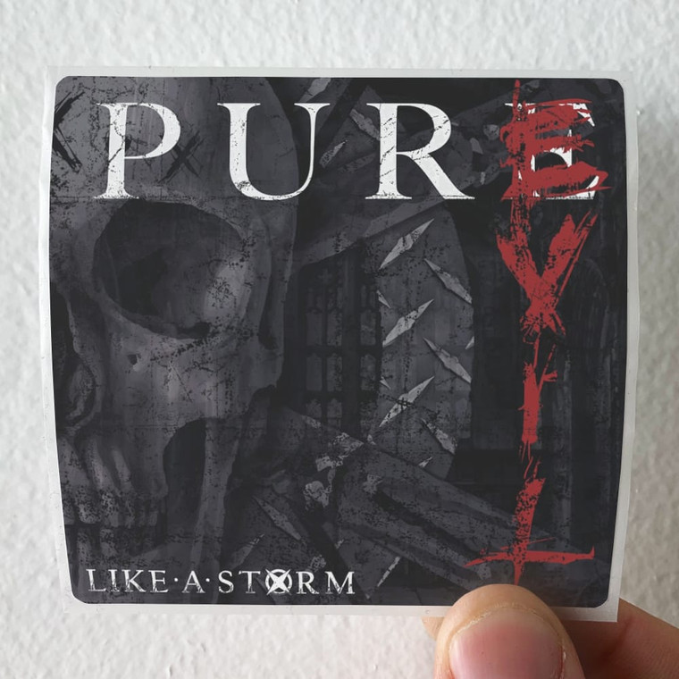 Like A Storm Pure Evil Album Cover Sticker