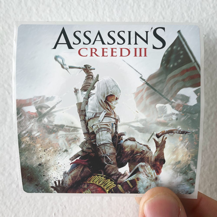 Lorne Balfe Assassins Creed Iii Original Game Soundtrack Album Cover Sticker
