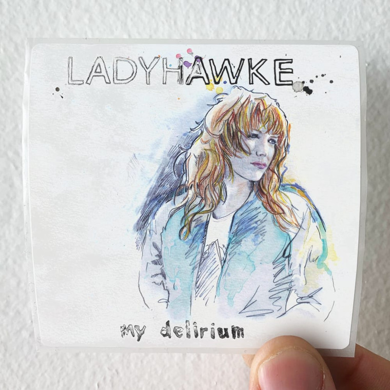 Ladyhawke My Delirium Album Cover Sticker