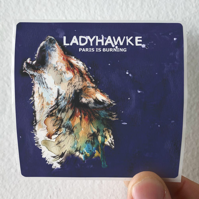 Ladyhawke Paris Is Burning Album Cover Sticker