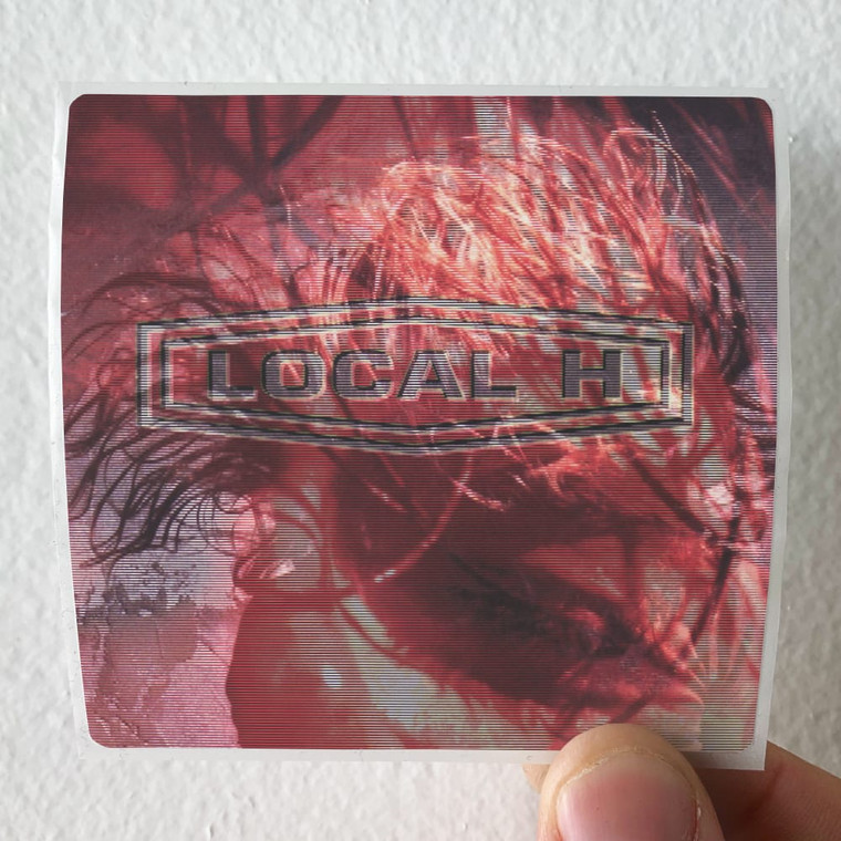 Local H Here Comes The Zoo Album Cover Sticker