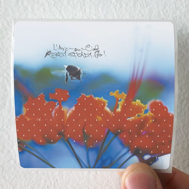 LArc-en-Ciel Ready Steady Go Album Cover Sticker