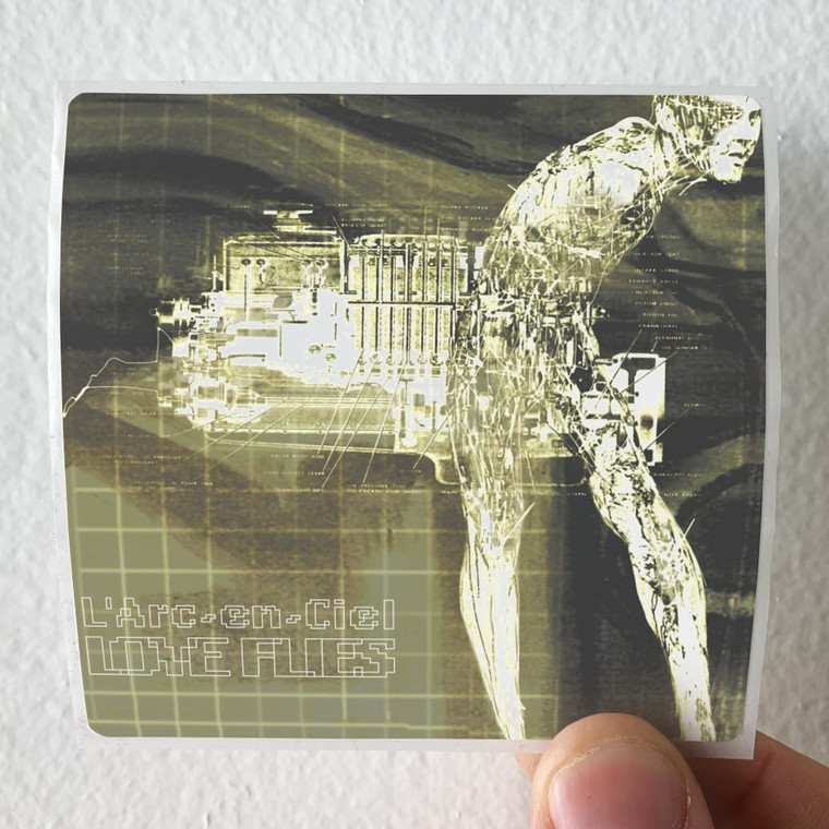 LArc-en-Ciel Love Flies Album Cover Sticker