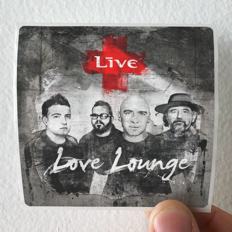 Live Love Lounge Album Cover Sticker