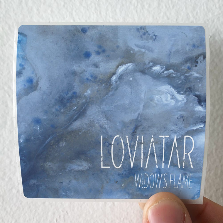 Loviatar Widows Flame Album Cover Sticker