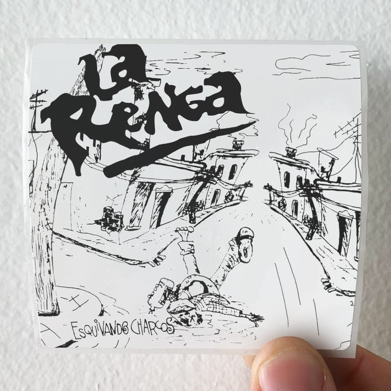 La Renga Esquivando Charcos Album Cover Sticker