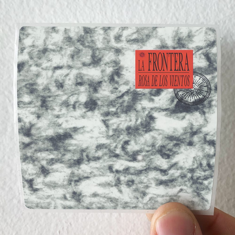 La Frontera Rosa De Los Vientos Album Cover Sticker