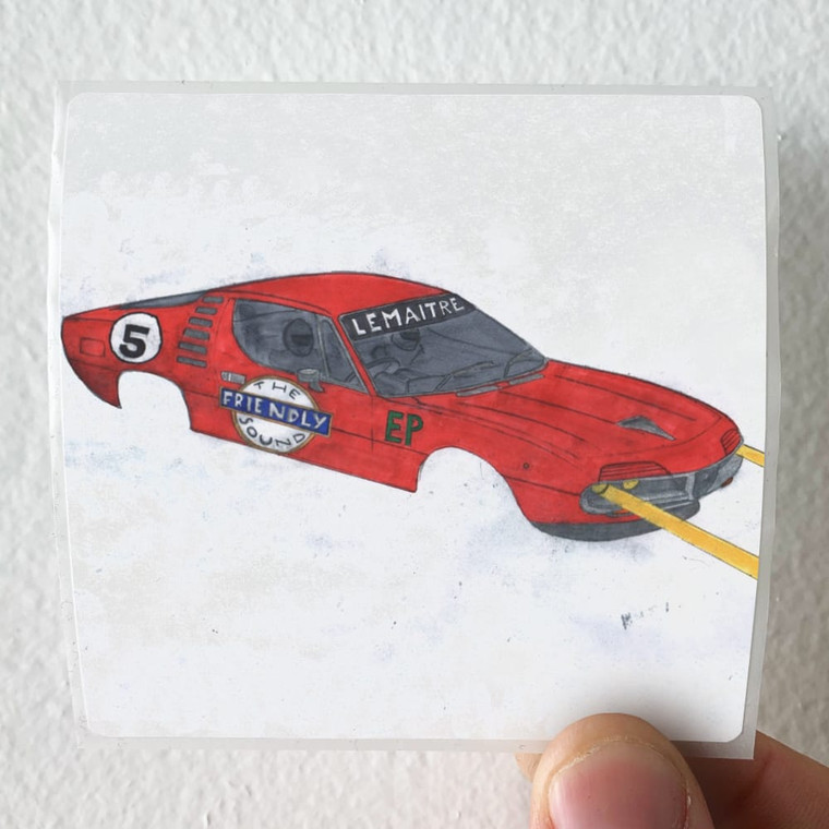 Lemaitre The Friendly Sound Ep Album Cover Sticker