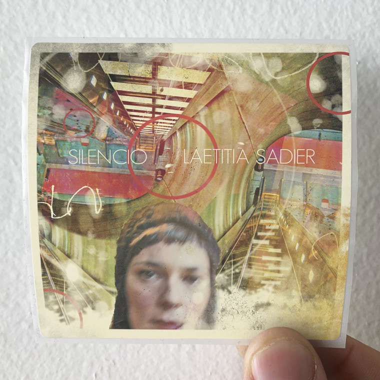 Laetitia Sadier Silencio Album Cover Sticker