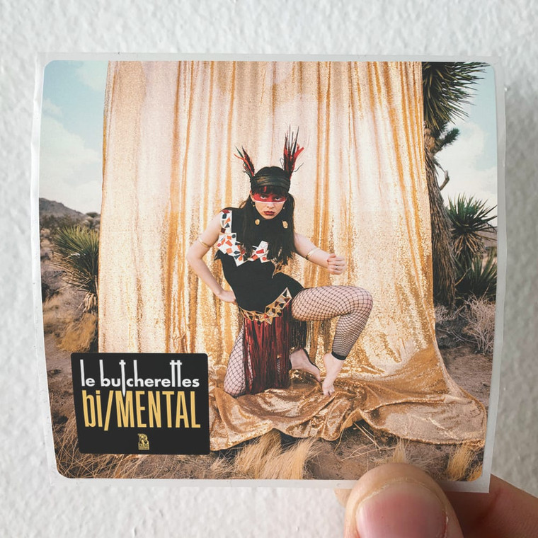 Le Butcherettes Bimental Album Cover Sticker