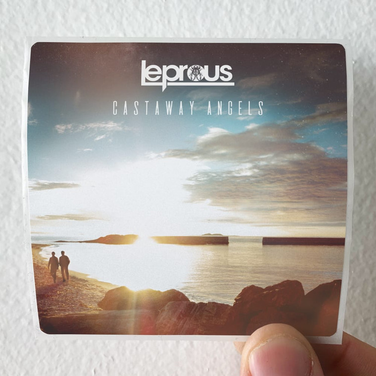 Leprous Castaway Angels Album Cover Sticker