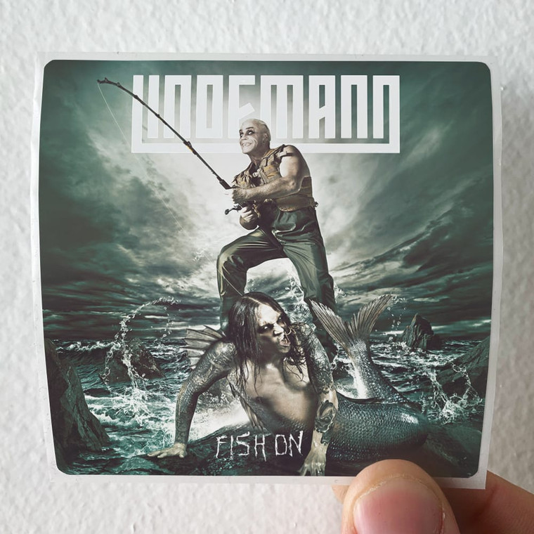 Lindemann Fish On Album Cover Sticker