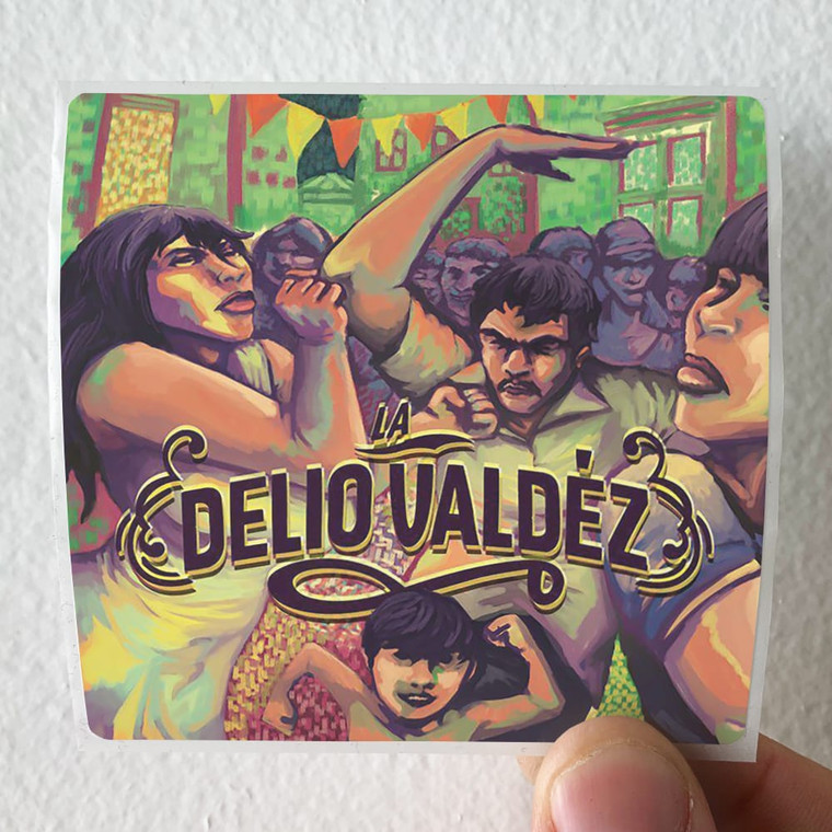 La Delio Valdez La Delio Valdez Album Cover Sticker