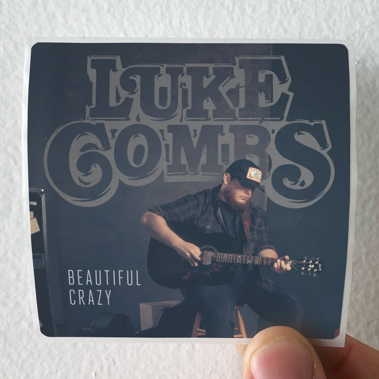 Luke Combs Beautiful Crazy Album Cover Sticker