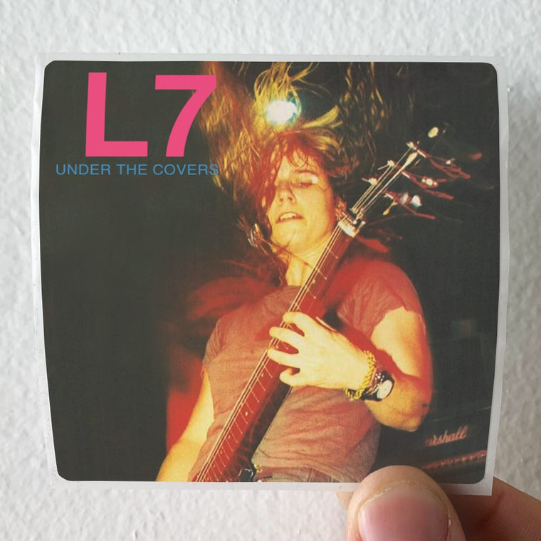 L7 Under The Covers Album Cover Sticker