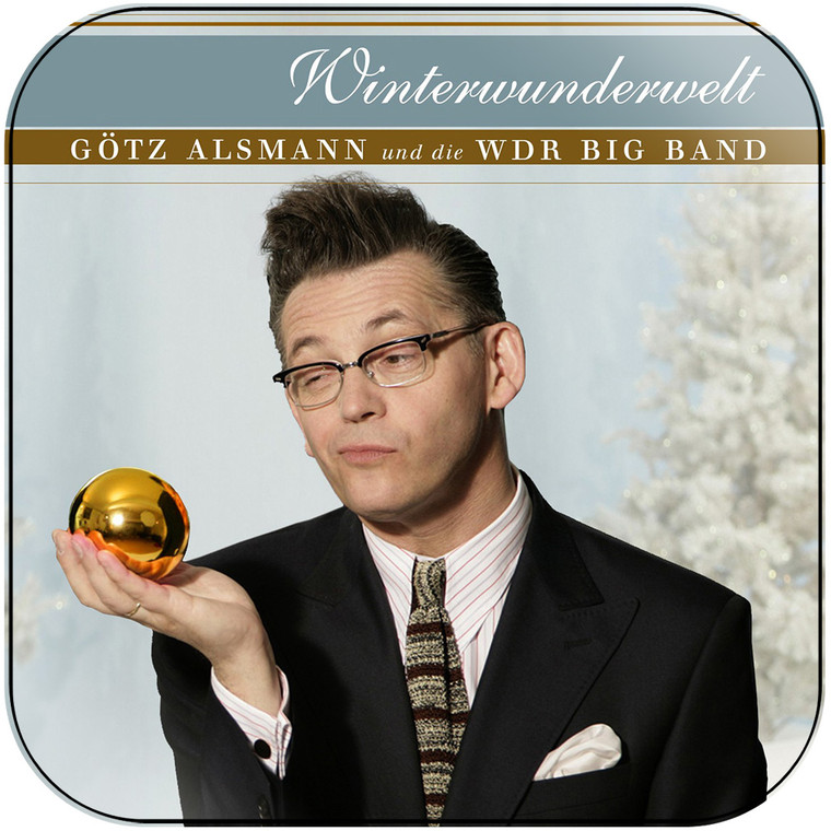 Gotz Alsmann Winterwunderwelt Album Cover Sticker Album Cover Sticker