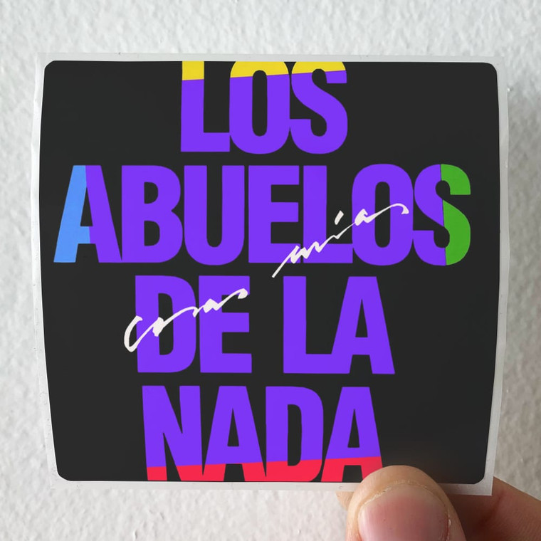 Los Abuelos de la Nada Cosas Mas Album Cover Sticker Los Abuelos de la Nada Cosas Mas Album Cover Sticker